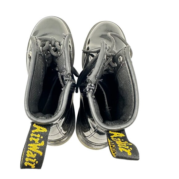 Dr Martens Patent Leather Boots - Black - Youth 5US/4UK - 1460Y - Picture 5 of 11